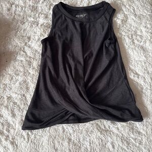 Girls size 4t Old Navy athletic tank with twist front